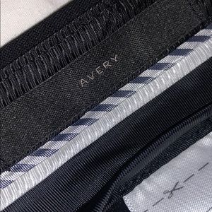 Black Cropped (ankle length) Avery fit trousers